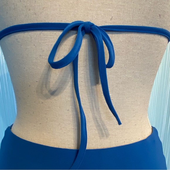 Rare Blue Cut Out Open Back Maxi Dress - Picture 10 of 16